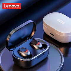 Lenovo pd1x Fones de ouvido à prova d'água Bluetooth sem fio com microfone