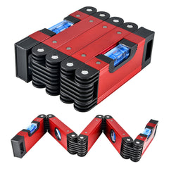 Nível dobrável multifuncional 45 °/90 °/180 ° Medição multi-ângulo Ferramentas de madeira Tubos escadas Curros dobráveis