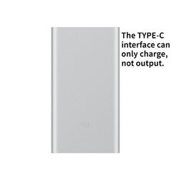 Xiaomi 10000mah power bank 2  bateria externa 18w carregador rápido