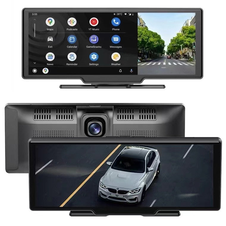 Car Carplay Android Auto Monitor Dash Camera Board ADAS DVR Cam