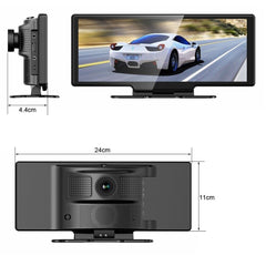4G LTE Android 10 Car Dash Cam Dual 1080P Cameras GPS Navigation Live Remote Monitor Carplay &amp