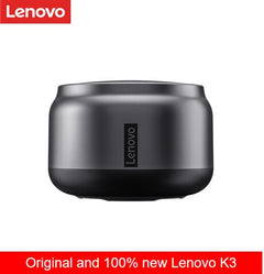 Lenovo k3 sem fio 5.0 alto-falante portátil sem fio 3d estéreo surround