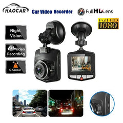 Câmera traseira de 2,4 polegadas de carro de piloto de carro de carro driver DVR 1080p Câmera de exibição traseira