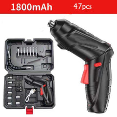 3.6V 1800mAh Ferramentas de força de bateria de lítio Definir reparo de manutenção doméstica Mini Broca elétrica sem fio Chave de fenda sem fio