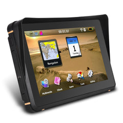 7 inch Motorcycle GPS Navigation Device Ultrabright and Rain-Resistant Display