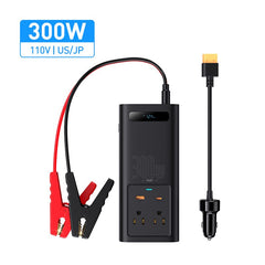 Baseus 500w inversor do carro dc 12v para ac 220v display digital inversor de energia