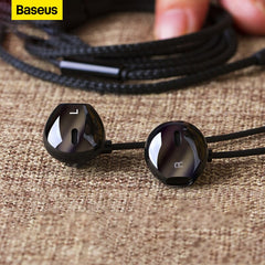 Baseus 6d estéreo in-ear fone de ouvido fones de ouvido