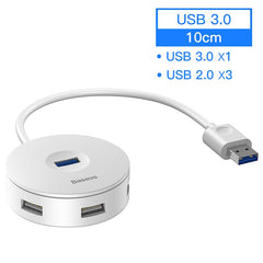 Baseus USB HUB USB 3.0 USB HUB C para MacBook Pro Superfície USB Tipo C Adaptador com Micro USB