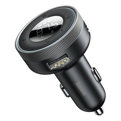 Baseus carro fm transmissor bluetooth 5.0 modulador tf aux mp3 player aux adaptador