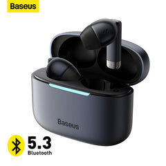 Baseus e9 tws bluetooth 5.3 fones de ouvido sem fio enc fones de ouvido