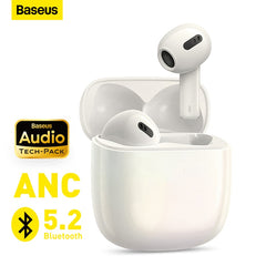 Baseus storm3  tws bluetooth fones de ouvido sem fio 5.2 fones de ouvido