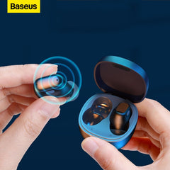 Baseus wm01 tws bluetooth fones de ouvido estéreo sem fio 5.0 bluetooth controle toque com