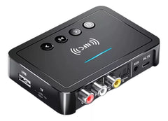 Transmissor E Receptor Bluetooth 5.0 Com Porta Aux E Toslink