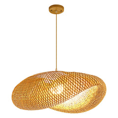 Bamboo Weaving LED pendant light