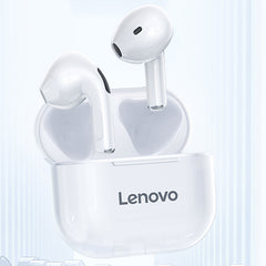 Lenovo lp40  caso fones de ouvido sem fio bluetooth esportes fone de ouvido com fone de ouvido mic hifi música fone de ouvido 2022 novo