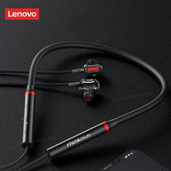 Lenovo HE05  pro tws fone de ouvido sem fio bluetooth 5.0 esportes com cancelamento ruído neckband fones microfone à prova