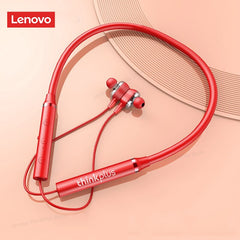 Lenovo HE05  pro tws fone de ouvido sem fio bluetooth 5.0 esportes com cancelamento ruído neckband fones microfone à prova