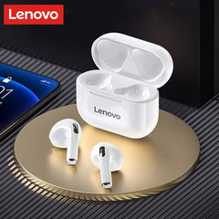 Lenovo lp40  caso fones de ouvido sem fio bluetooth esportes fone de ouvido com fone de ouvido mic hifi música fone de ouvido 2022 novo