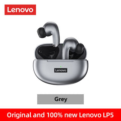 Lenovo lp5 mini fone de ouvido bluetooth 9d estéreo esportes à prova d' água sem fio fones de ouvido de música