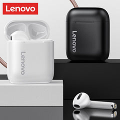 Lenovo lp2 tws caixa de carregamento sem fio fone de ouvido bluetooth 5.0 estéreo baixo