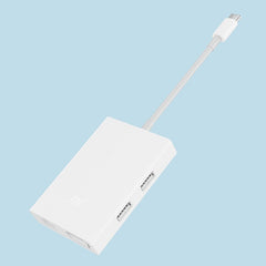 xiaomi USB-C para vga conversor ethernet adaptador reversível usb 3.0 tipo c para macbook