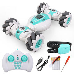 RC Car Hand Radio Controlled S 012 2.4G Mini Roll Rotary Double-Side Stunt Gesture Induction Twisting Drift Off-Road Driving Car