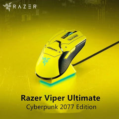 Razer Viper Ultimate Wireless Mouse e Base de Carregamento