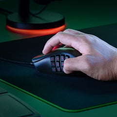 Razer naga canhoto-mouse de jogo ergonômico mmo