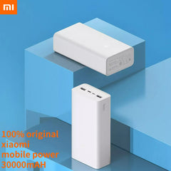 Xiaomi 30000mah power bank 3 18w Fonte de alimentação portátil Carregar rapidamente