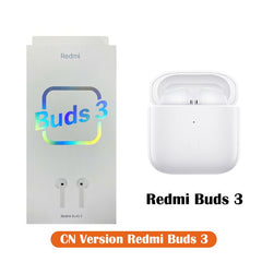 Xiaomi redmi botões 3 tws sem fio bluetooth fone de ouvido duplo microfone cancelamento ruído fones