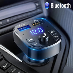 Adaptador FM de carro Bluetooth 5.0